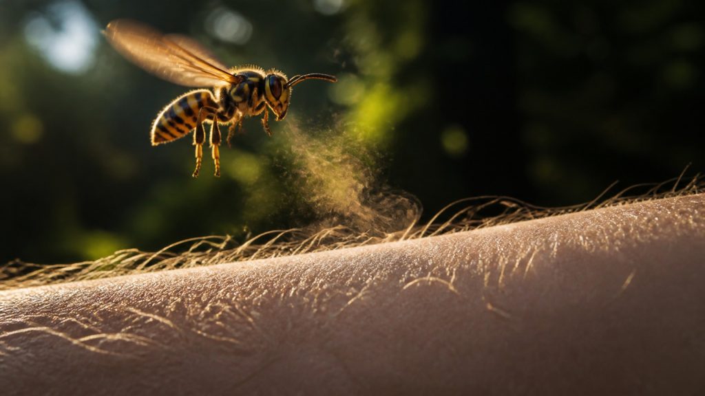 some people attract bees wasps ticks